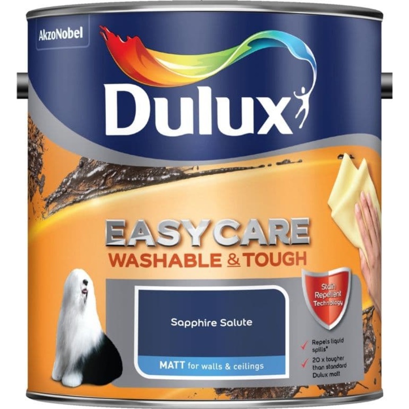 Dulux Easycare Matt 2.5L – Sapphire Salute