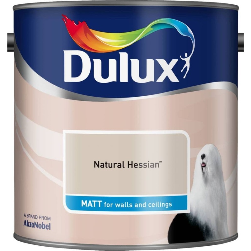 Dulux Matt 2.5L – Natural Hessian