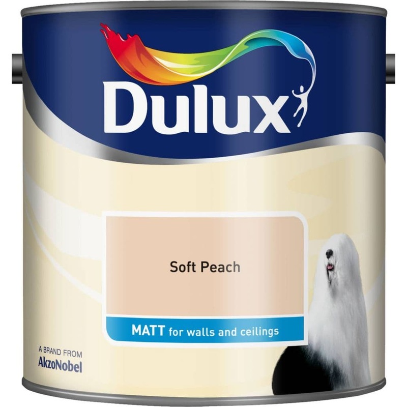 Dulux Matt 2.5L – Soft Peach