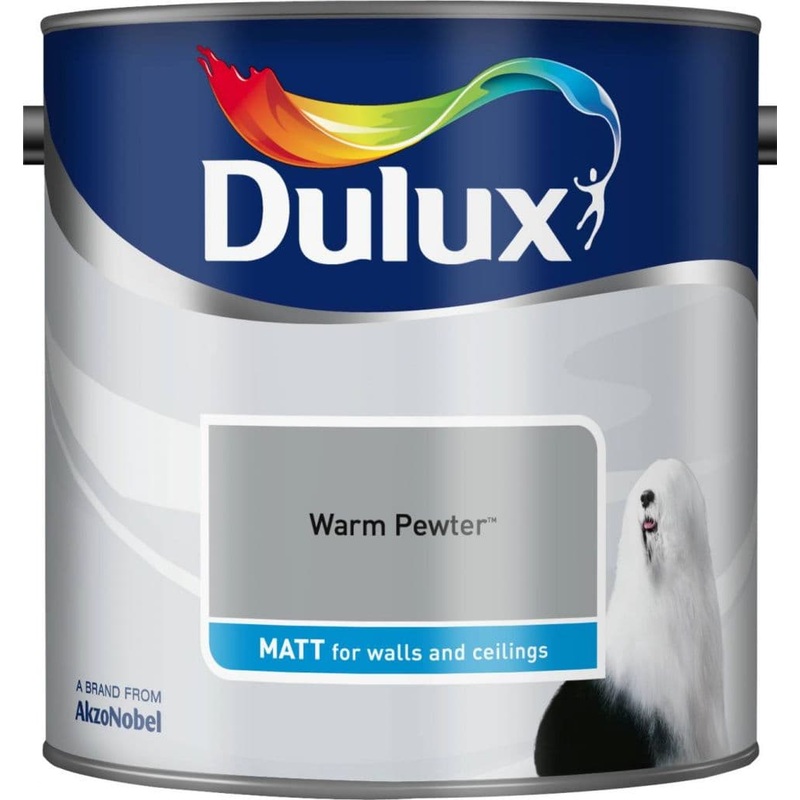 Dulux Matt 2.5L – Warm Pewter