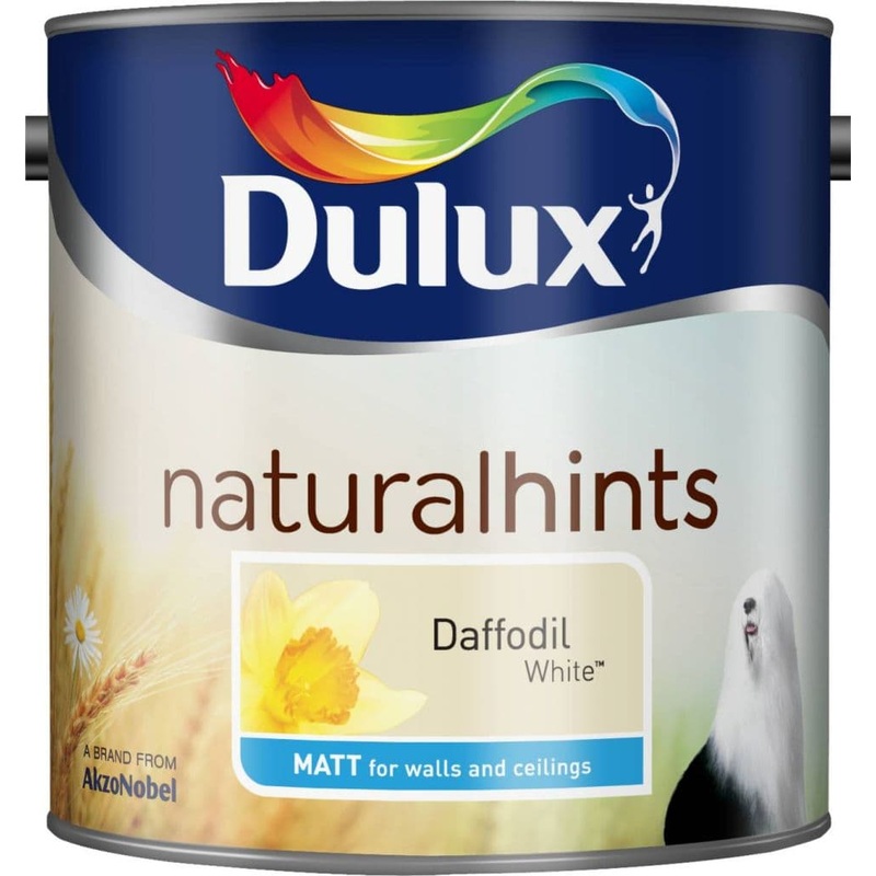 Dulux Natural Hints Matt 2.5L – Daffodil White
