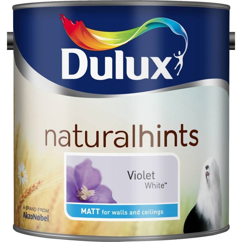 Dulux Natural Hints Matt 2.5L – Violet White