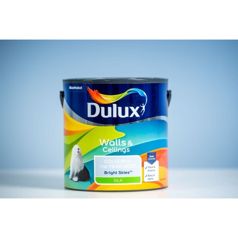 Dulux Silk 2.5L – Bright Skies