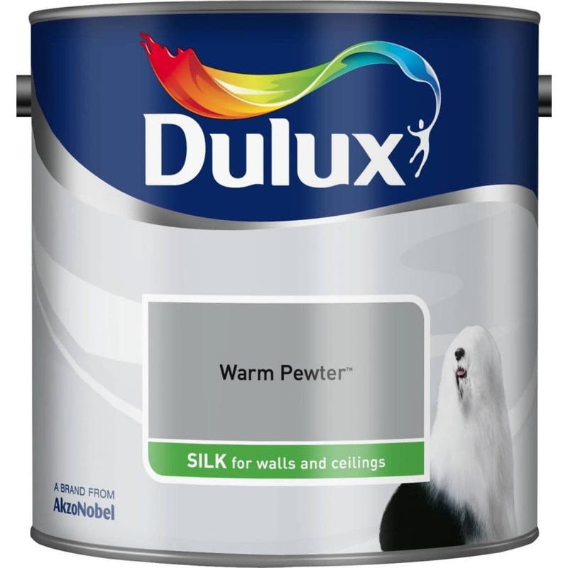 Dulux Silk 2.5L – Warm Pewter