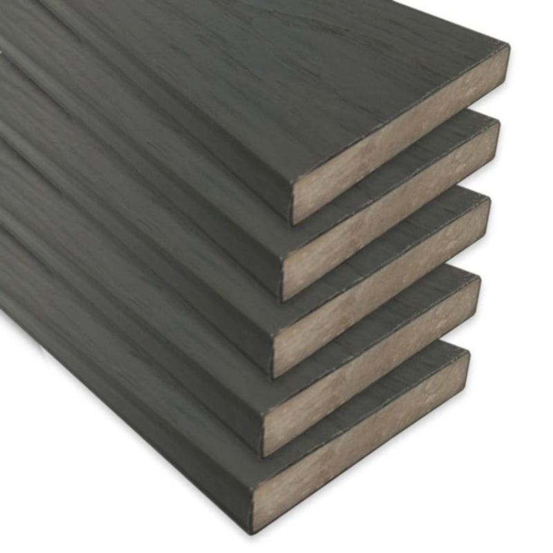 Eurodeck Composite Decking Trim Dark Grey – 100mm x 2.4m