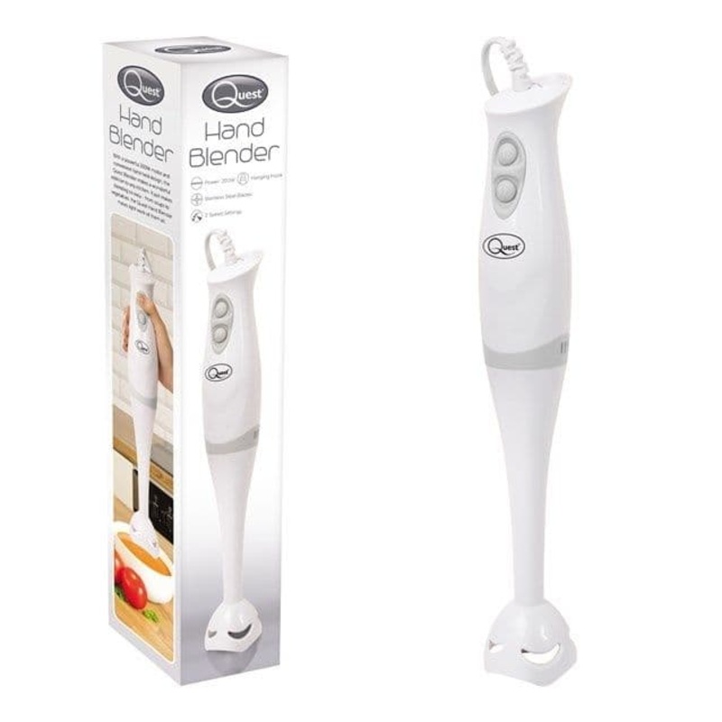 Quest White Stick Blender – 200w