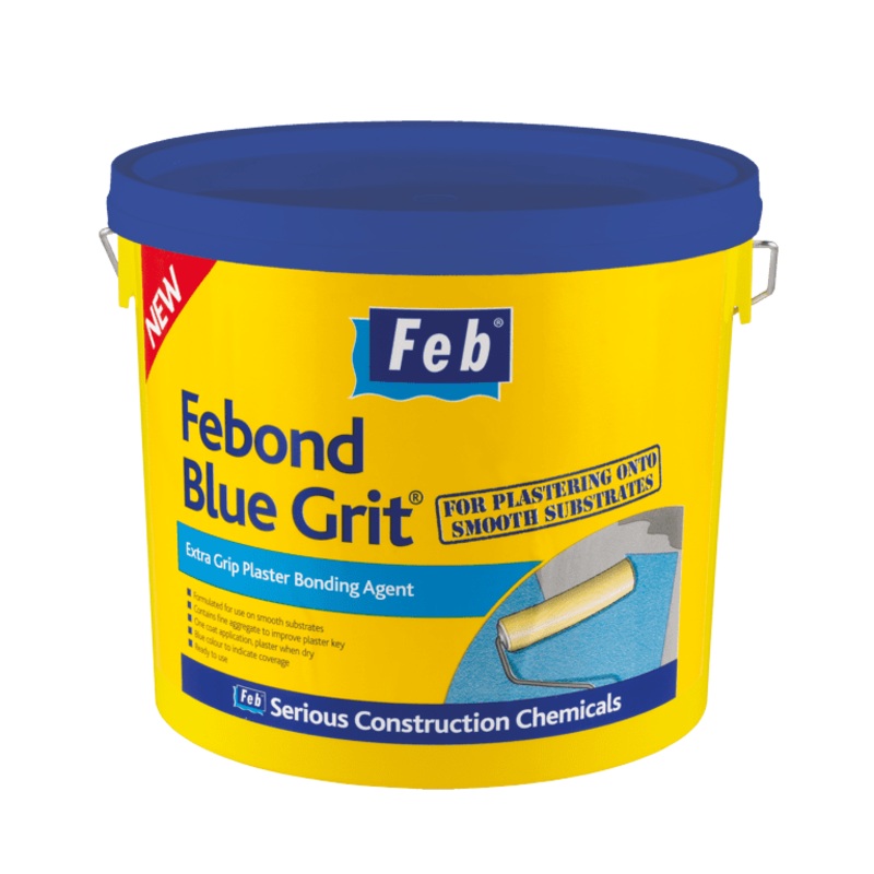Sika Febond Blue Grit Plasterers Grip Coat – 5L