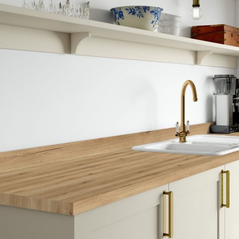 Wilsonart Lundby Oak Worktop Square Edge – 3m x 600 x 38mm
