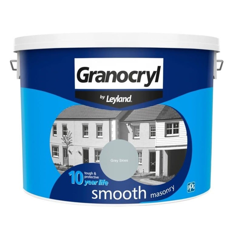 Granocryl Smooth Masonry 10L – Grey Skies