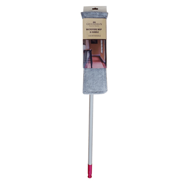 Groundsman Microfibre Mop & Handle – 120cm