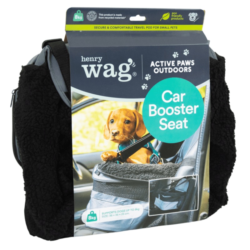 Henry Wag Car Booster Seat – 38cm x 38cm x 25cm