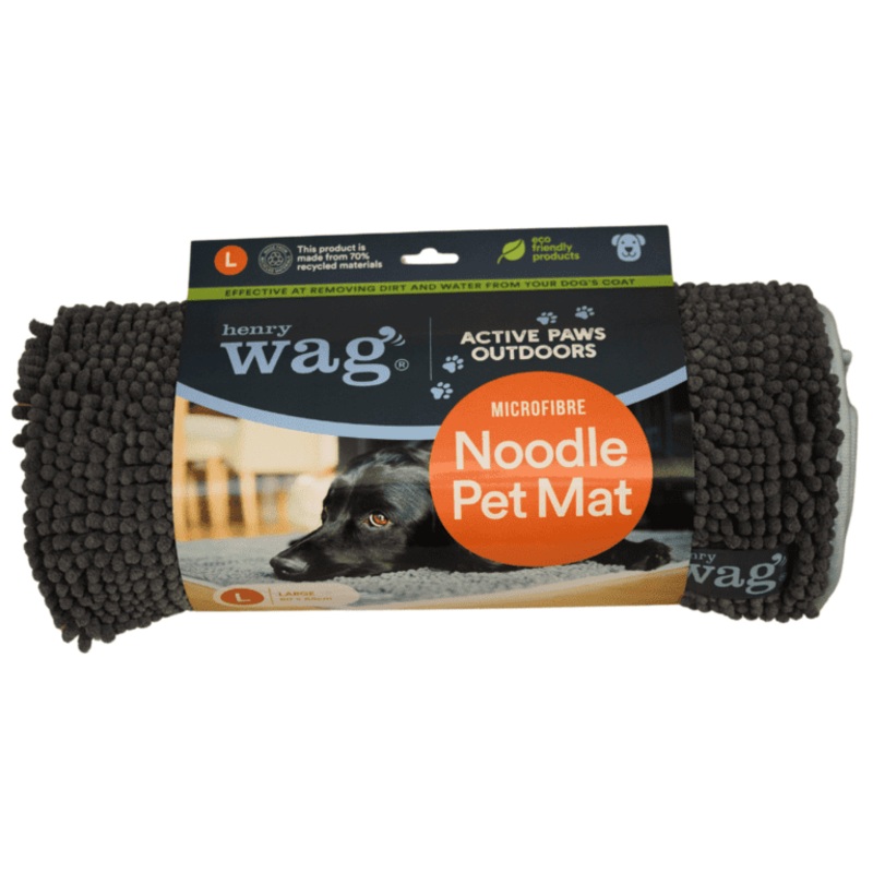 Henry Wag Microfibre Noodle Pet Mat – Large