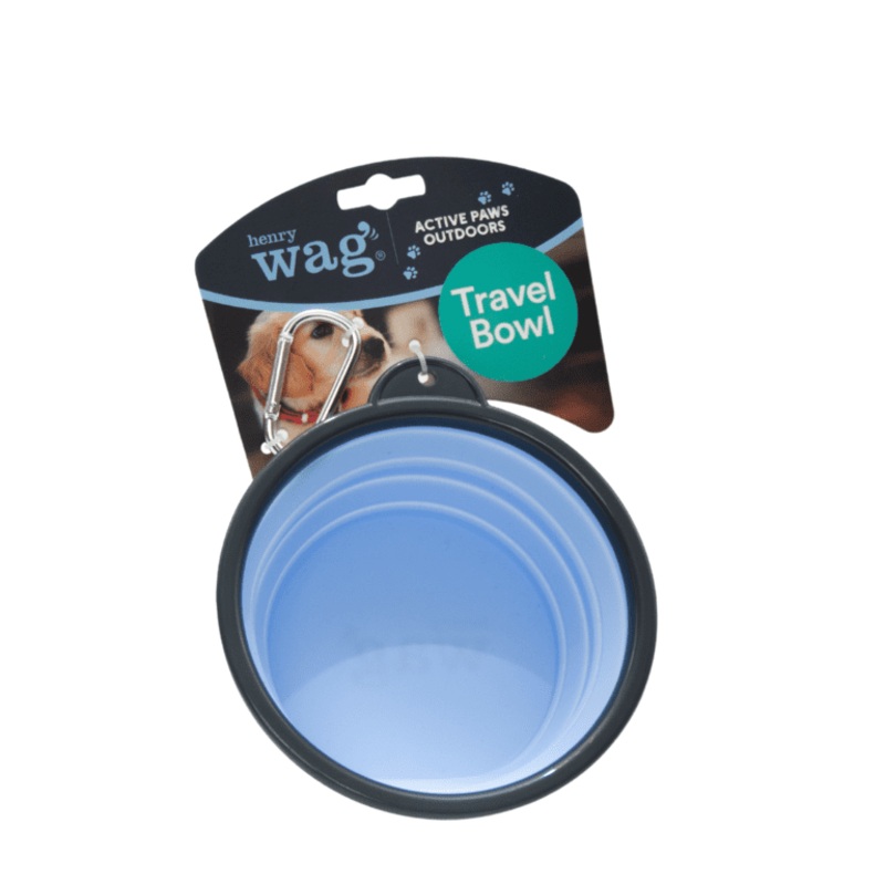 Henry Wag Travel Dog Bowl – 350ml