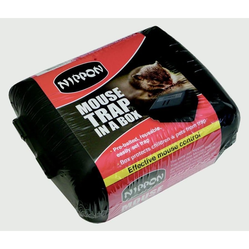 Nippon Pre-Baited Mouse Traps In A Box – 183g