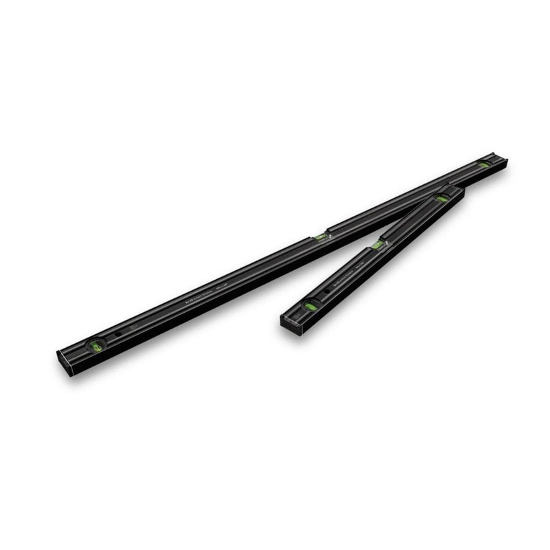 Stabila Dark Shadow 80AS Spirit Level – 60 & 120cm Twin Pack