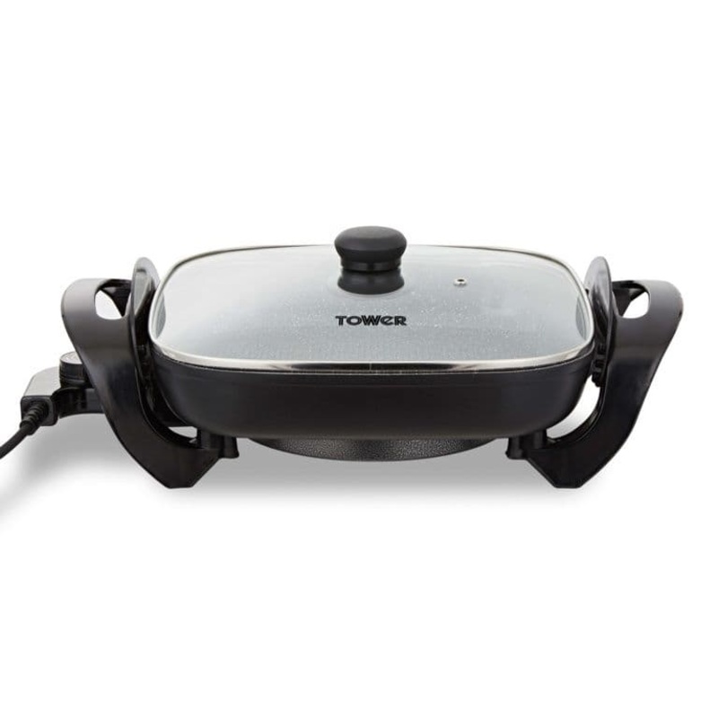 Tower Black Electric Skillet – 1500w