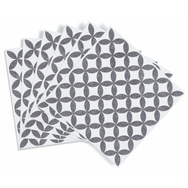 d-c-fix Self Adhesive Wall Tile Amira Grey – 15cm x 15cm / Pack Of 6