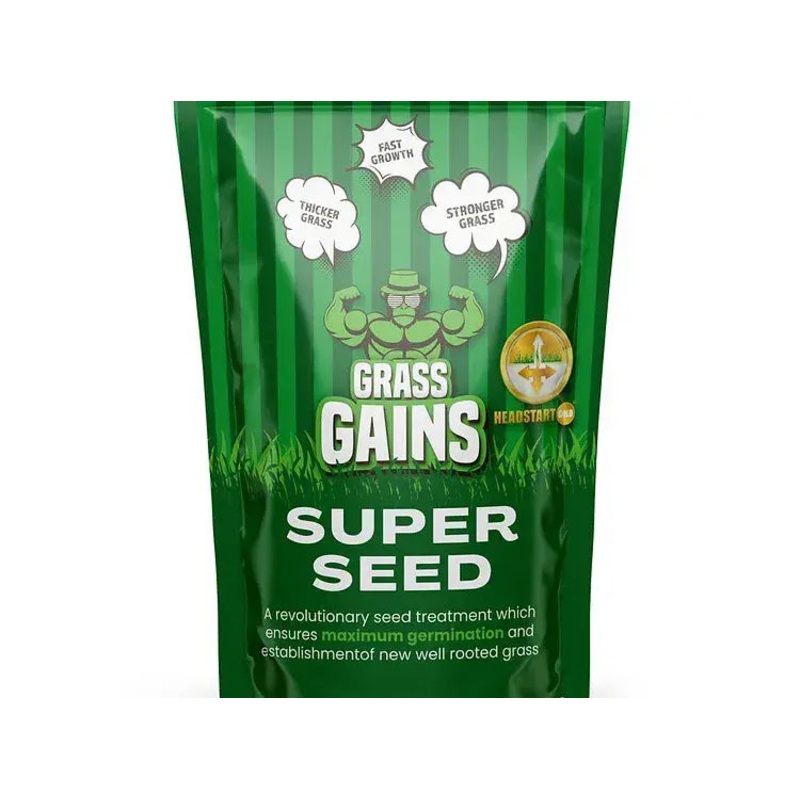 Grass Gains Lawn Super Seed [Fast Growth] – 1KG