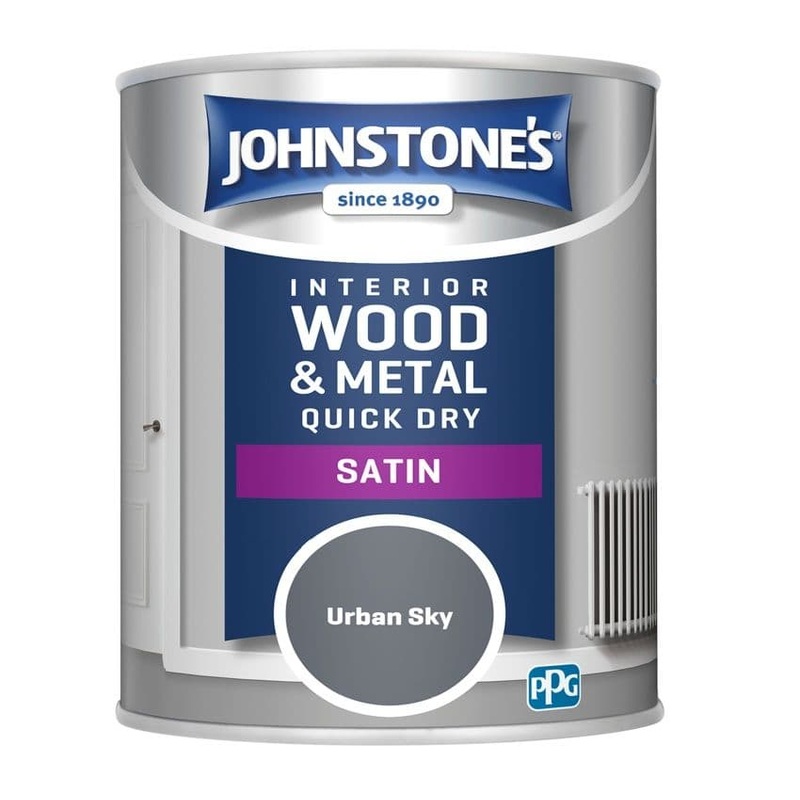 Johnstone’s Quick Dry Satin 750ml – Urban Sky