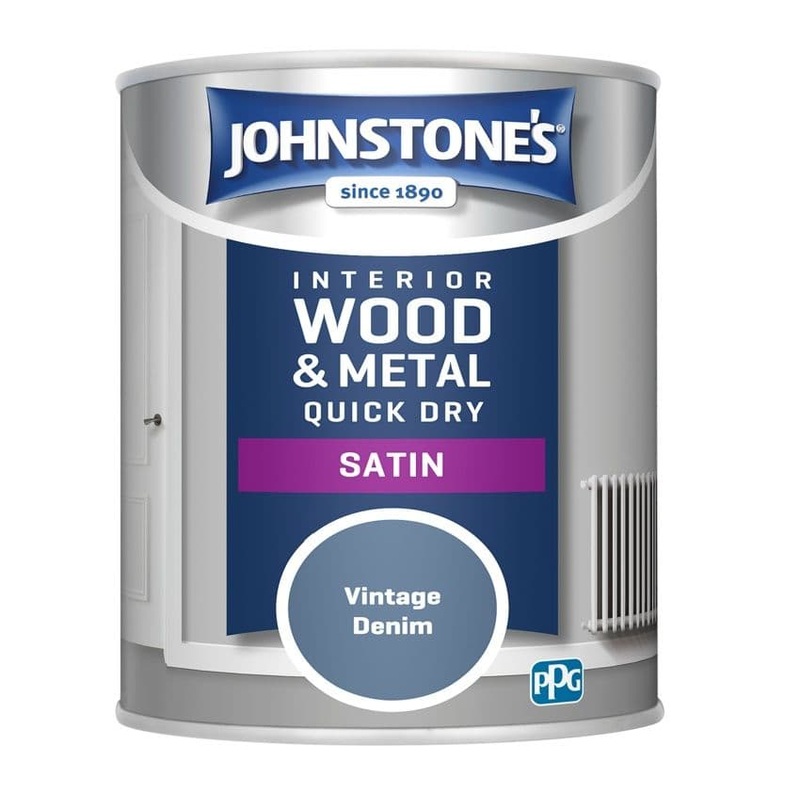 Johnstone’s Quick Dry Satin 750ml – Vintage Denim