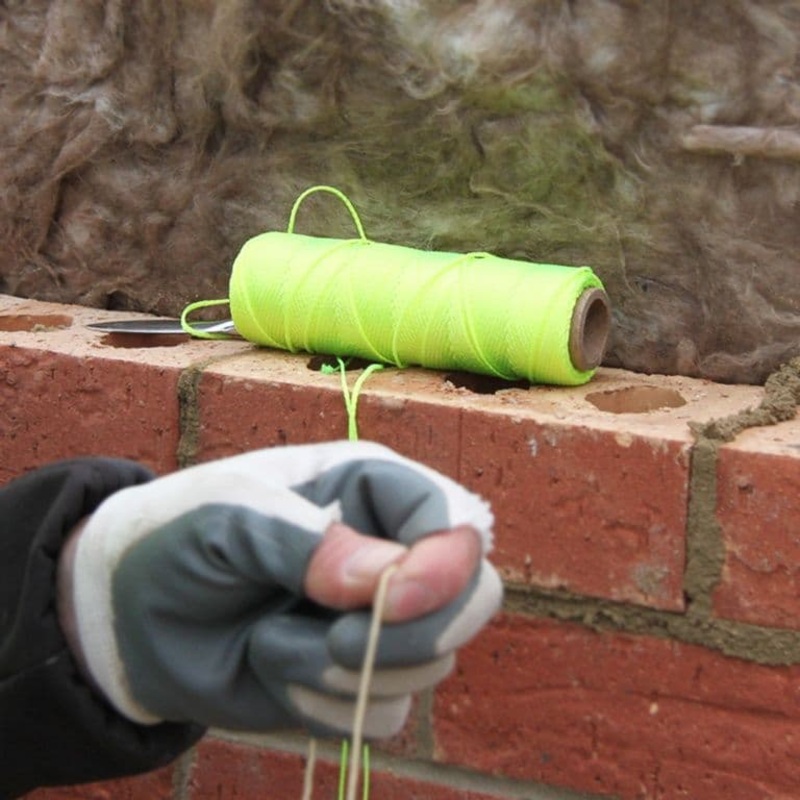 Marshalltown Mason Braided Nylon Line 76m – Fluorescent Yellow