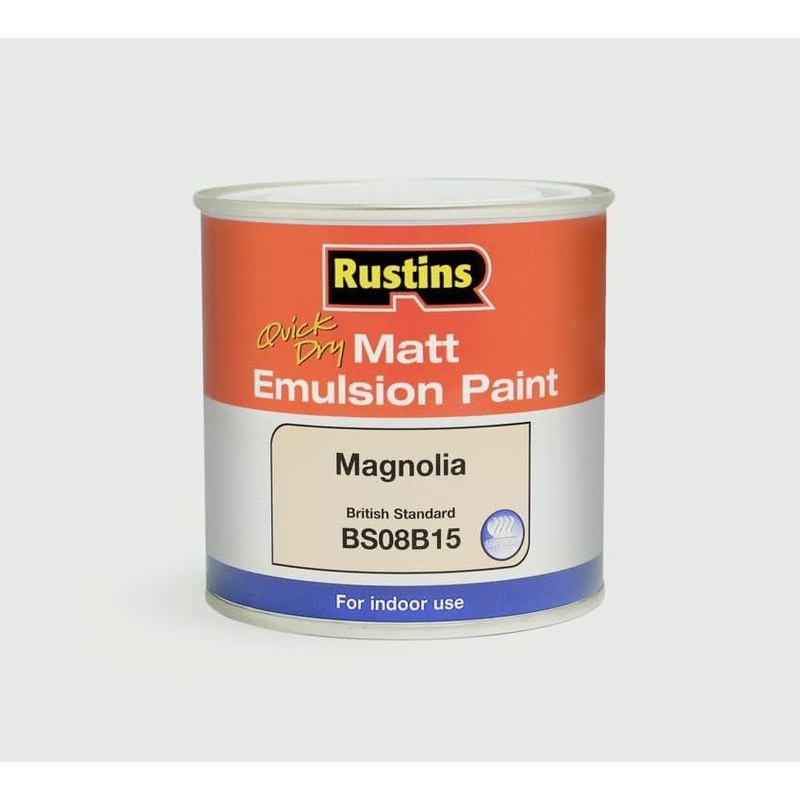 Rustins Matt Emulsion 500ml – Magnolia