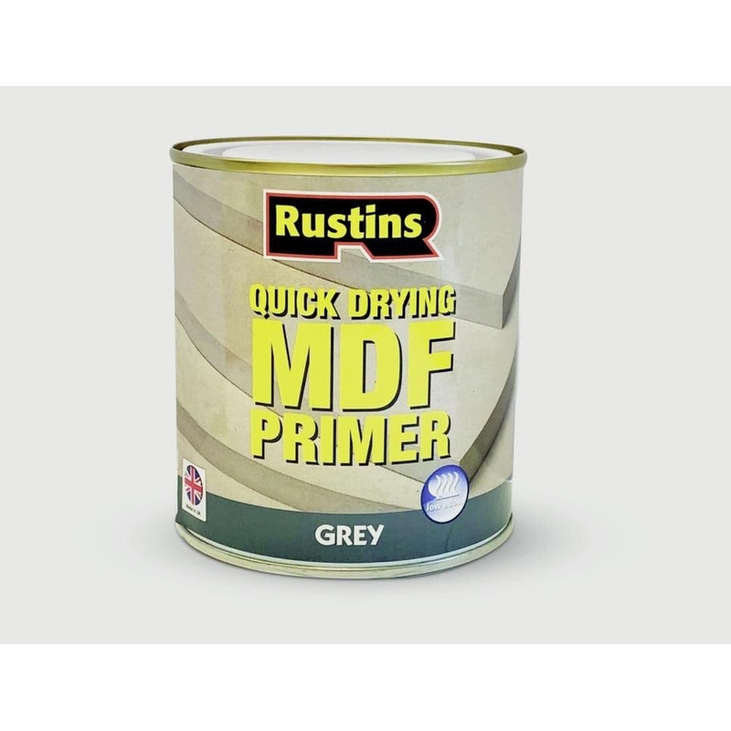Rustins MDF Primer 250ml – Grey