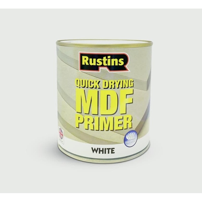 Rustins MDF Primer 250ml – White