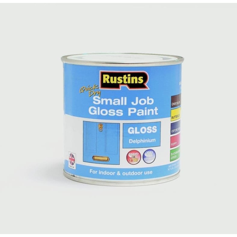 Rustins Quick Dry Small Job Gloss 250ml – Delphinium