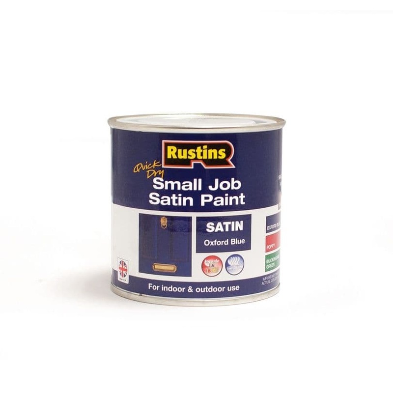 Rustins Quick Dry Small Job Satin 250ml – Oxford Blue