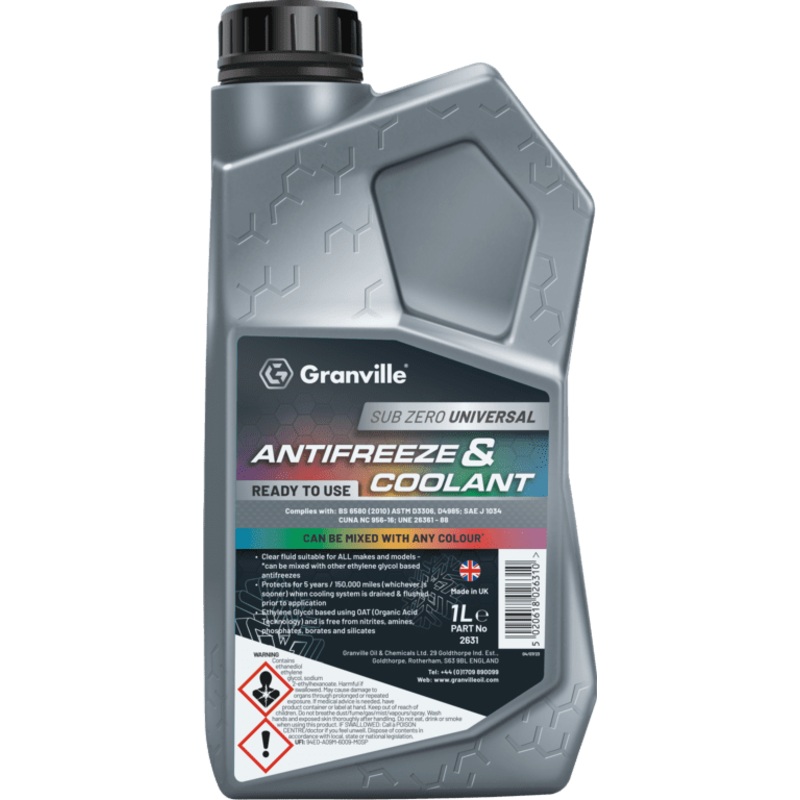 Granville Universal Anti-Freeze – 1L