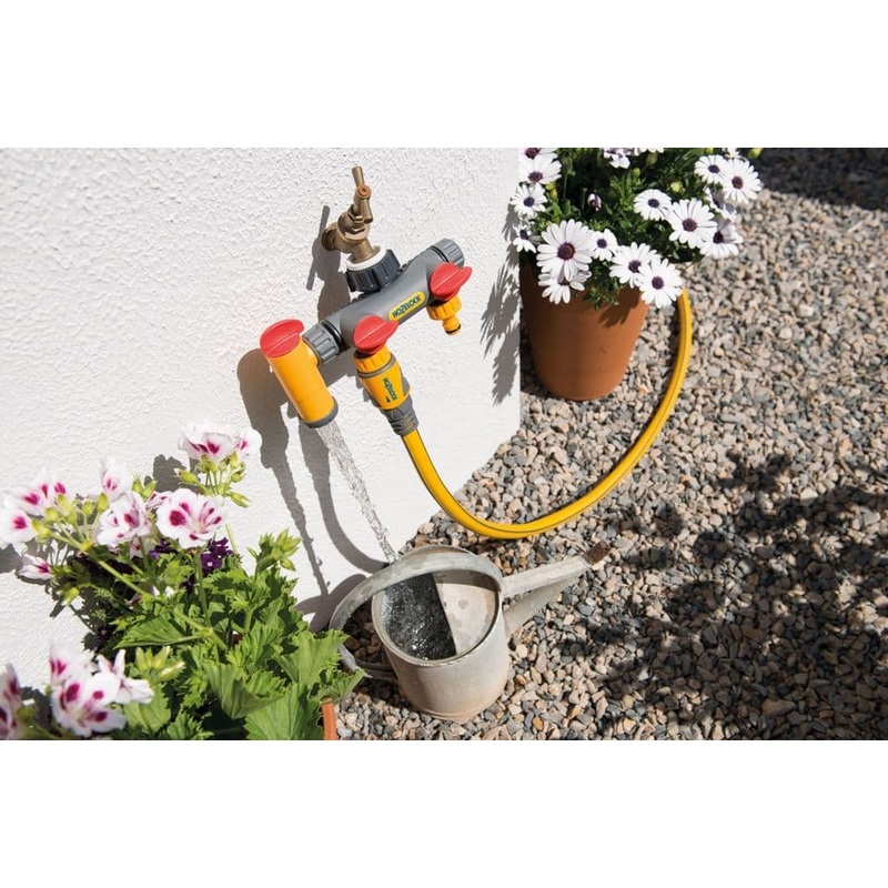 Hozelock Flow Max 3 Way Tap Connector