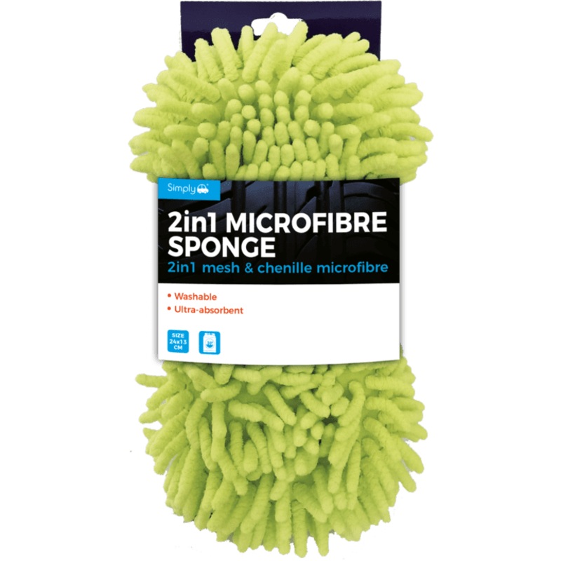 JRP 2 In 1 Microfibre Sponge