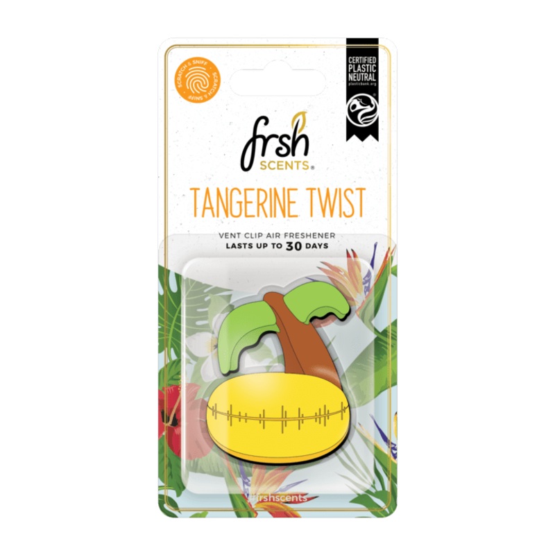 JRP Tangerine Twist 3D Island Vent Air Freshener