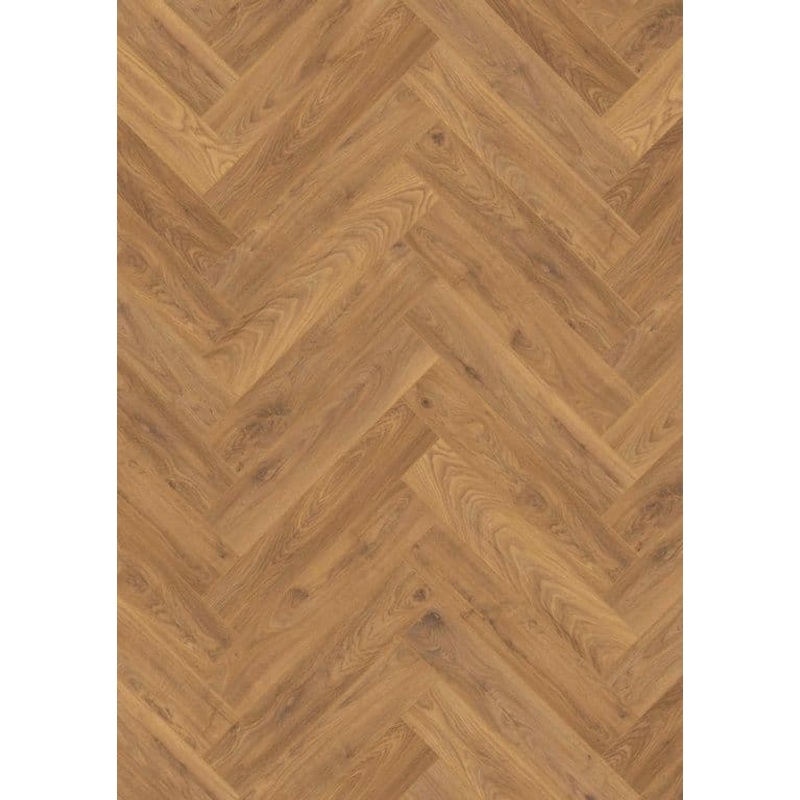 Kronospan Herringbone Firebrand Oak Laminate Flooring – 0.87m2