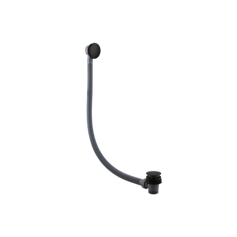 PJH Black Bath Pop Up Waste