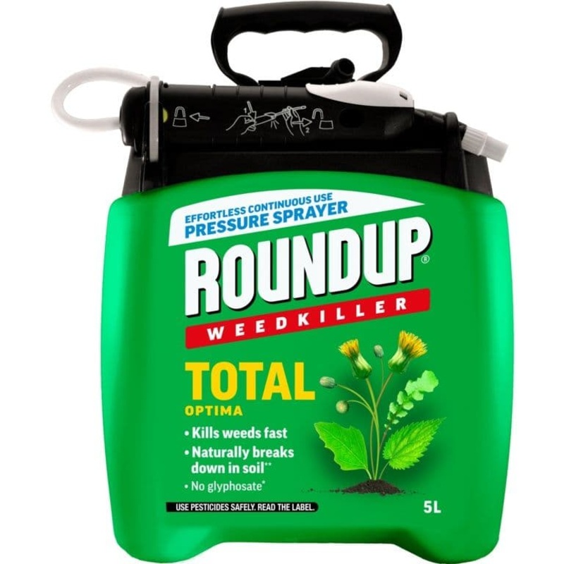 Roundup Total Optima Weedkiller – 5L RTU