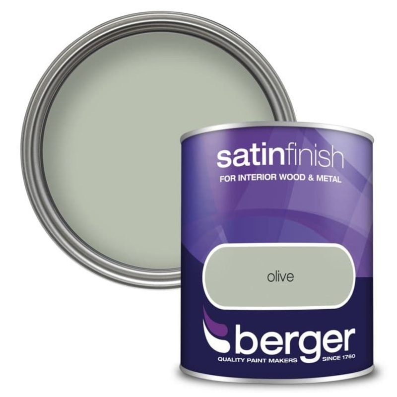 Berger Satin Sheen 750ml – Olive