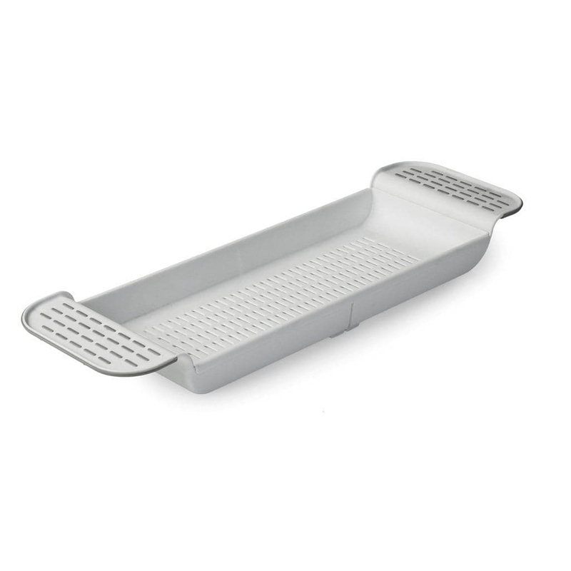 Blue Canyon Extendable Over Bath Rack – White