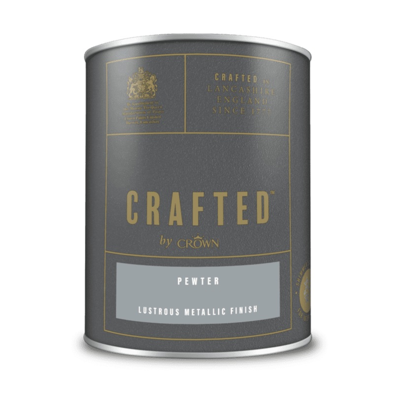Crown Crafted Lustrous Metallic 1.25L – Pewter
