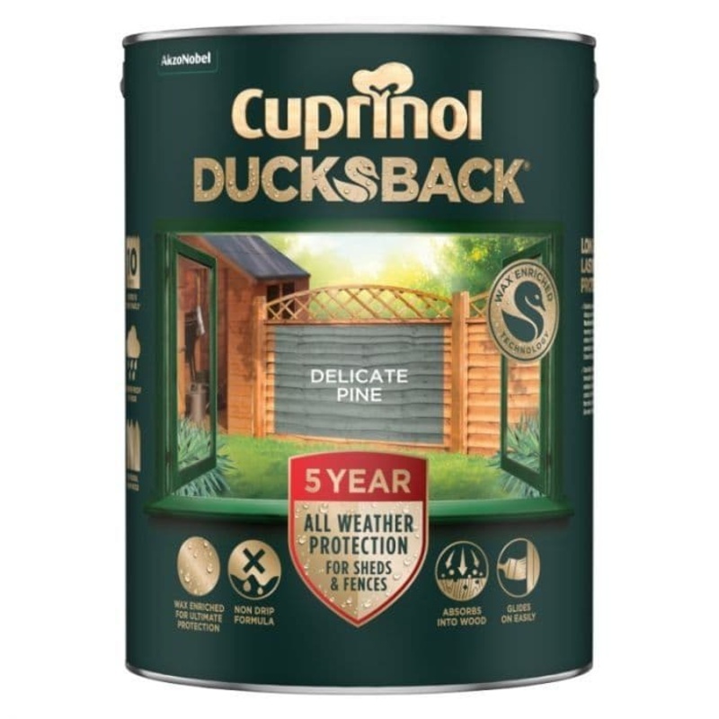 Cuprinol Ducksback 5L – Delicate Pine
