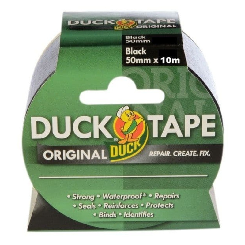 Duck Tape Original 10m x 50mm – Black