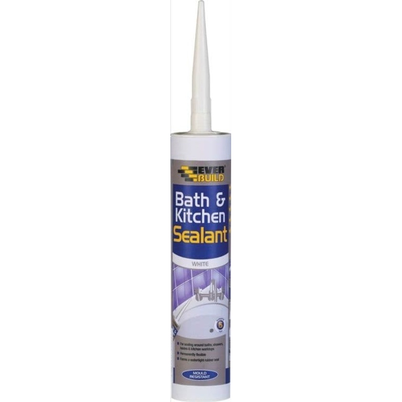 Everbuild Bath & Kitchen Sealant – C3 White