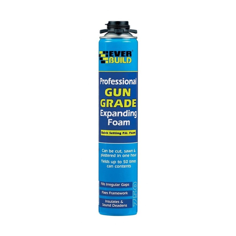 Everbuild Gun Grade Expanding Foam – 750ML