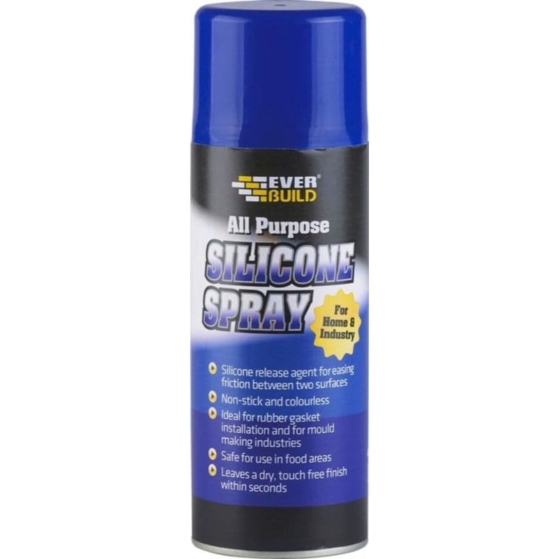 Everbuild Silicone Lubricant Spray – 400ml