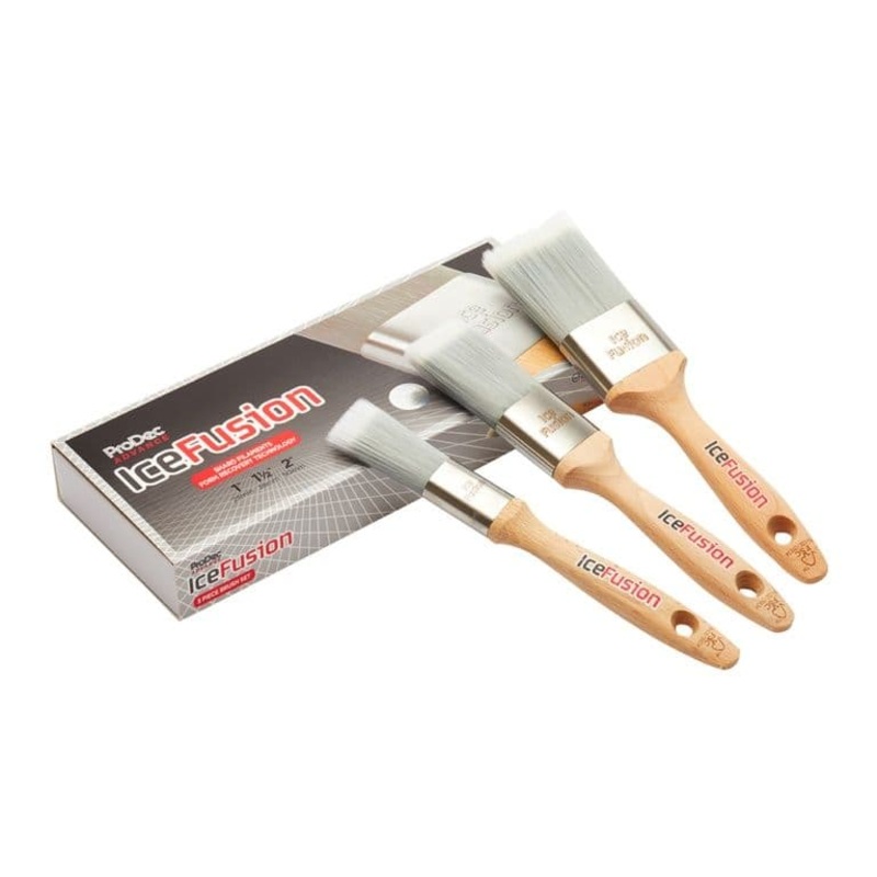 ProDec Advance Ice Fusion Synthetic Brush Set – 3 Piece