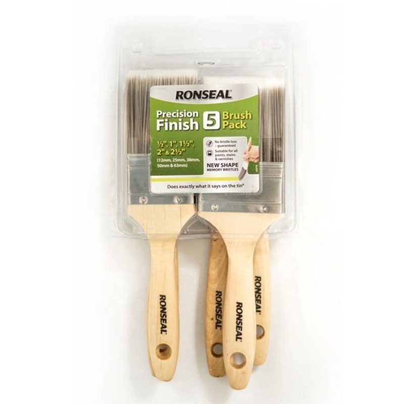 Ronseal Precision Finish Brush – Pack 5