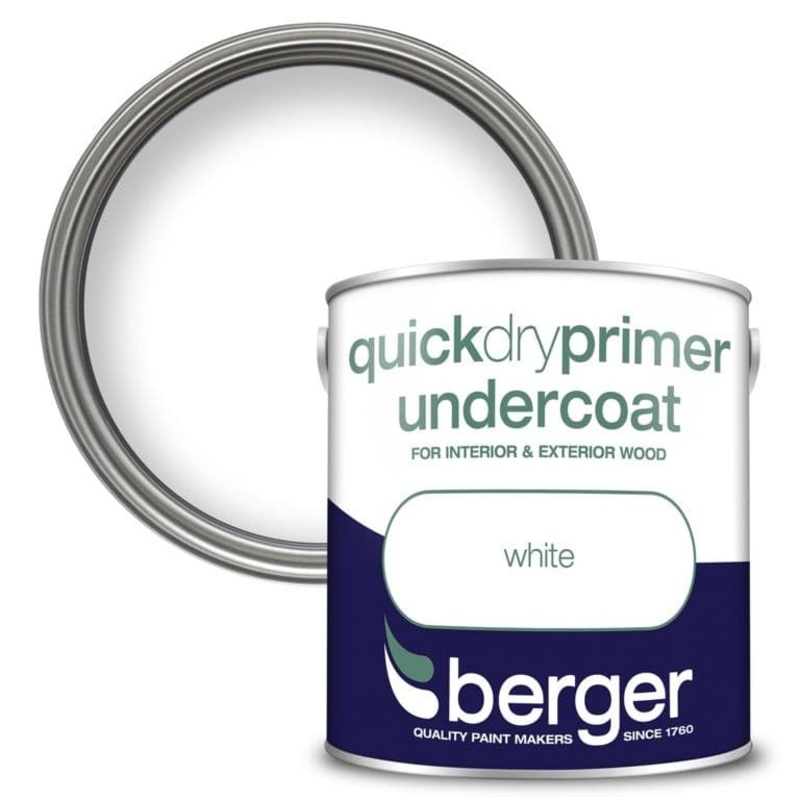 Berger Quick Dry Primer Undercoat 2.5L – White