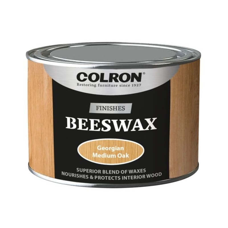 Colron Beeswax 400g – Georgian Medium Oak