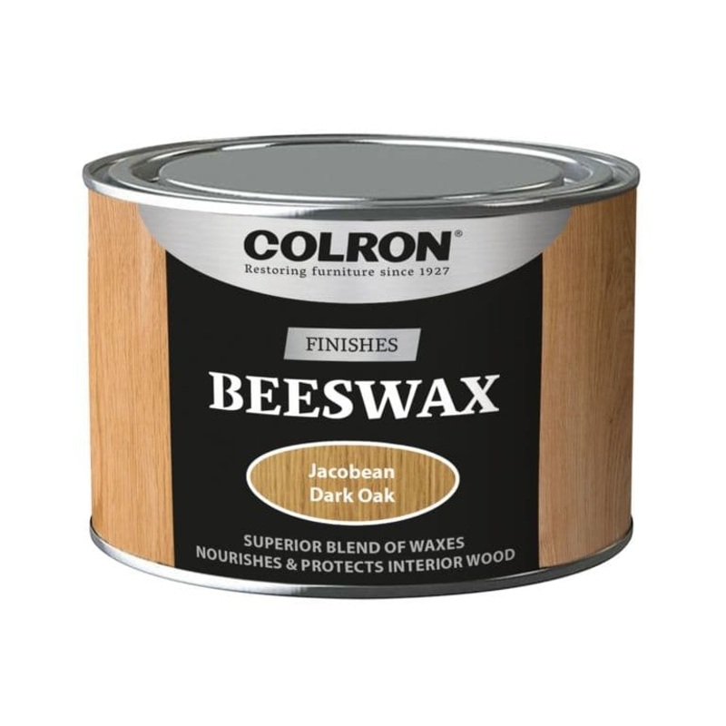 Colron Beeswax 400g – Jacobean Dark Oak